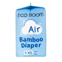 Eco Boom Air Bamboo Baby Nappies - NB (<4.5kg)